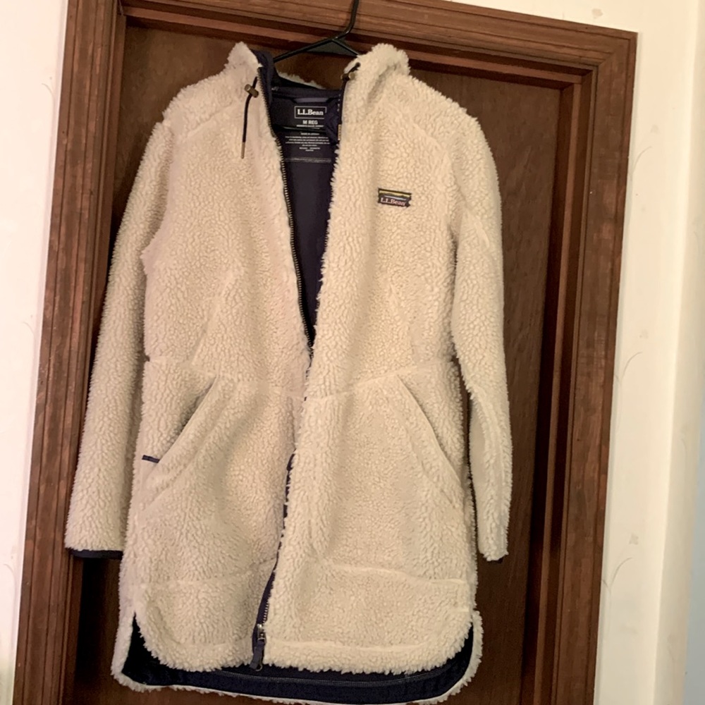 LL Bean women’s Sherpa coat